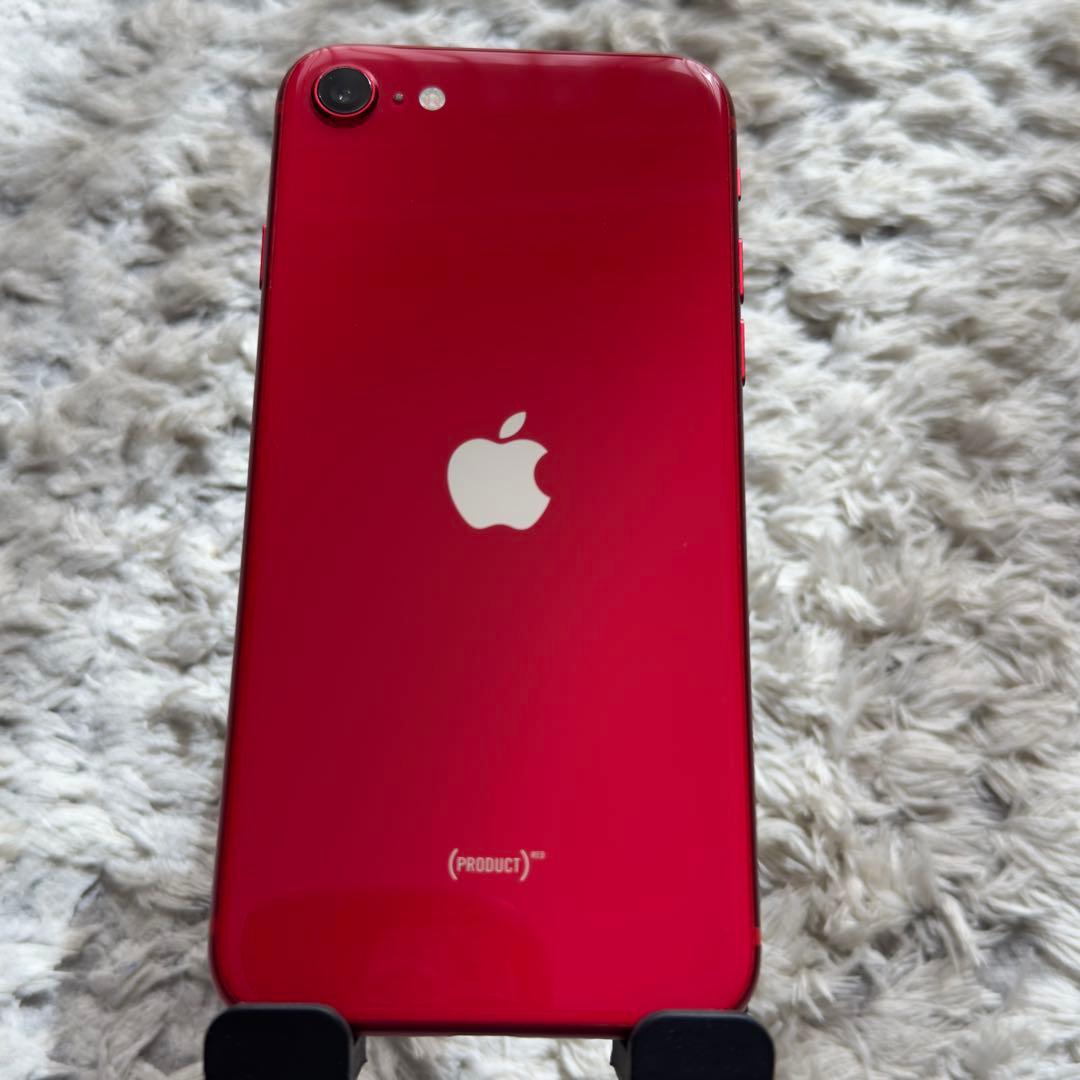 【u72dbze8】iPhoneSE 第2 64GB レッド SIMフリー