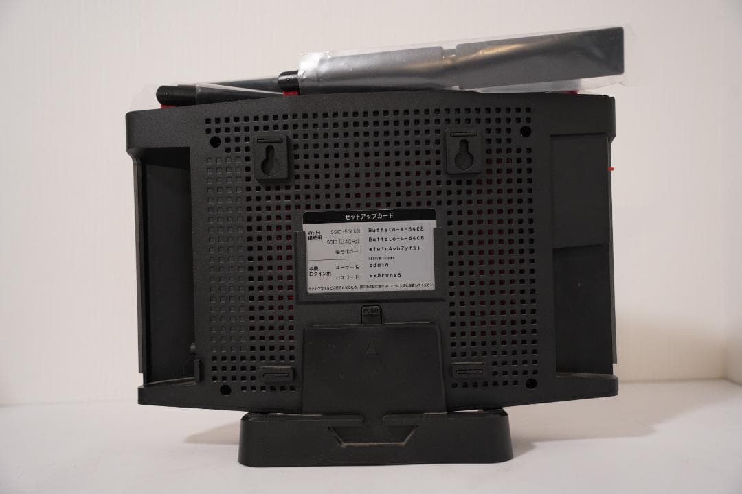 バッファロー WXR-6000AX12S/D Wi-Fi 6 無線LANルーター