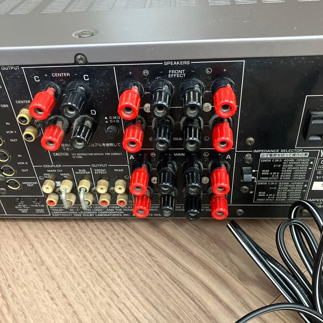 YAMAHA アンプ　 DSP-A1092 動作未確認