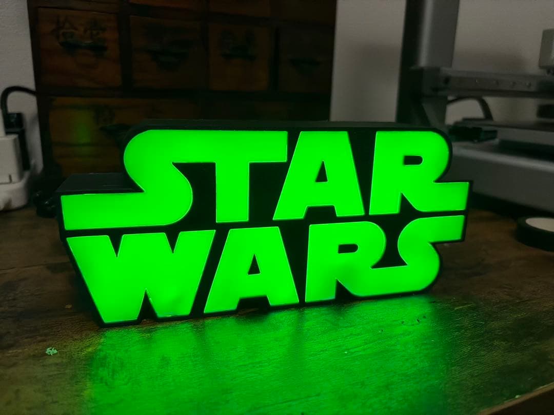 多色 STARWARS スターウォーズ ライト リモコン付き