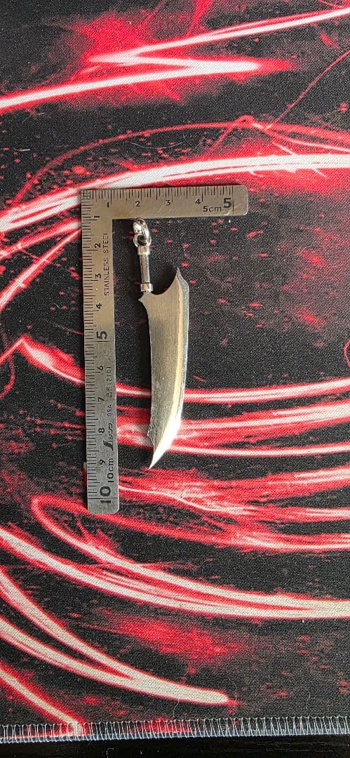 ハンドメイド　ペンダントトップ　フルブリング　斬月　Silver925　コスプレ