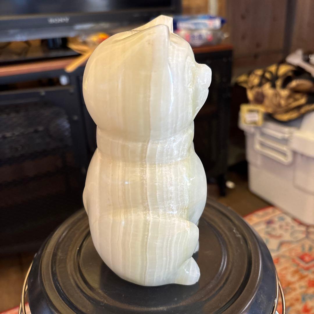招き猫 天然石