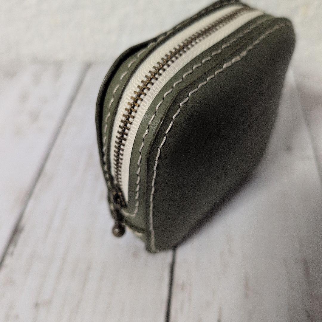 本革ハンドメイド ミニポーチ・ミニ財布