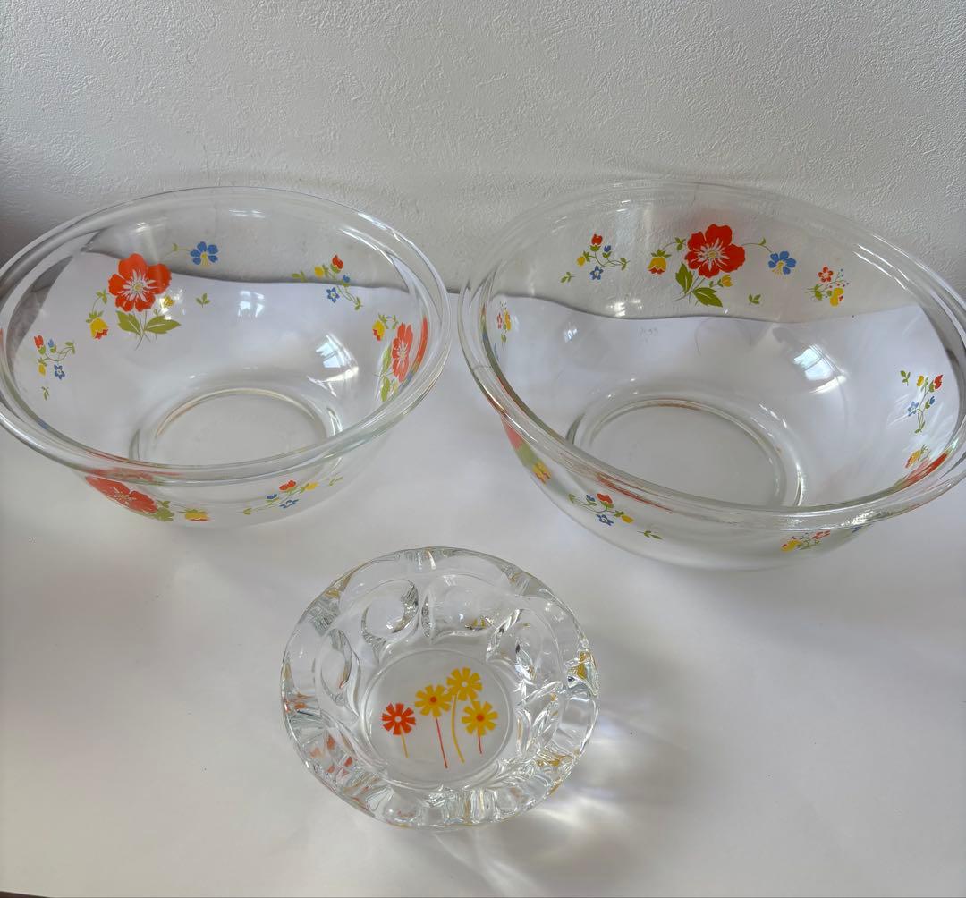 昭和　レトロ　ポット　グラス　ボウル　他　まとめ売り