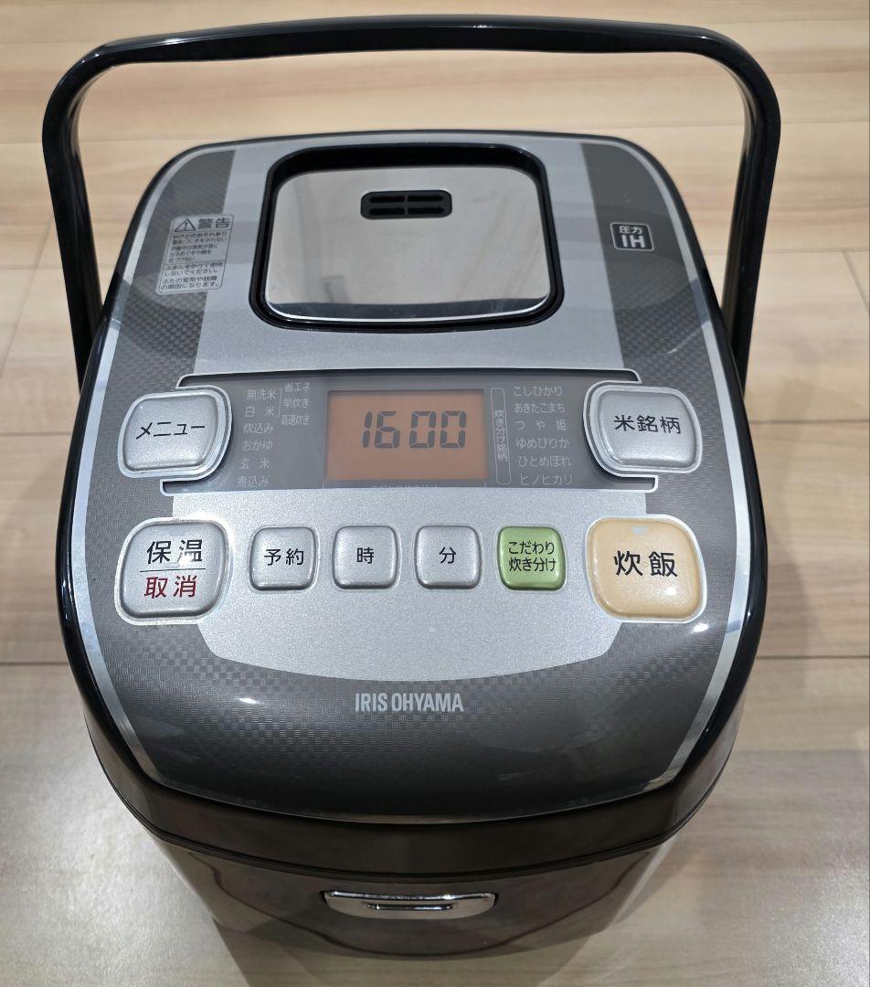 中古品 アイリスオーヤマ 炊飯器 5.5合 RC-PA50-B