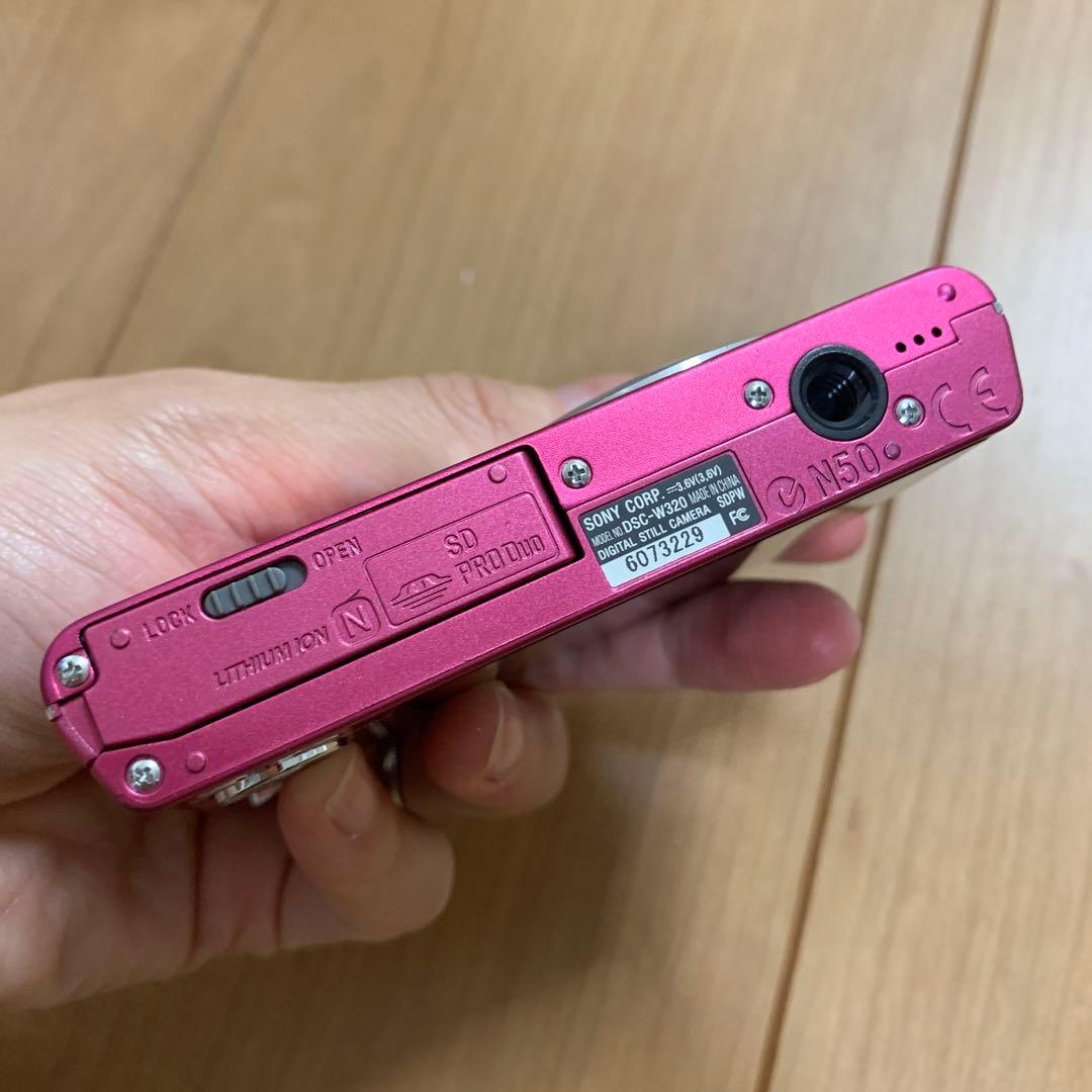 SONY Cyber-shot DSC-W320 デジタルカメラ 動作確認済