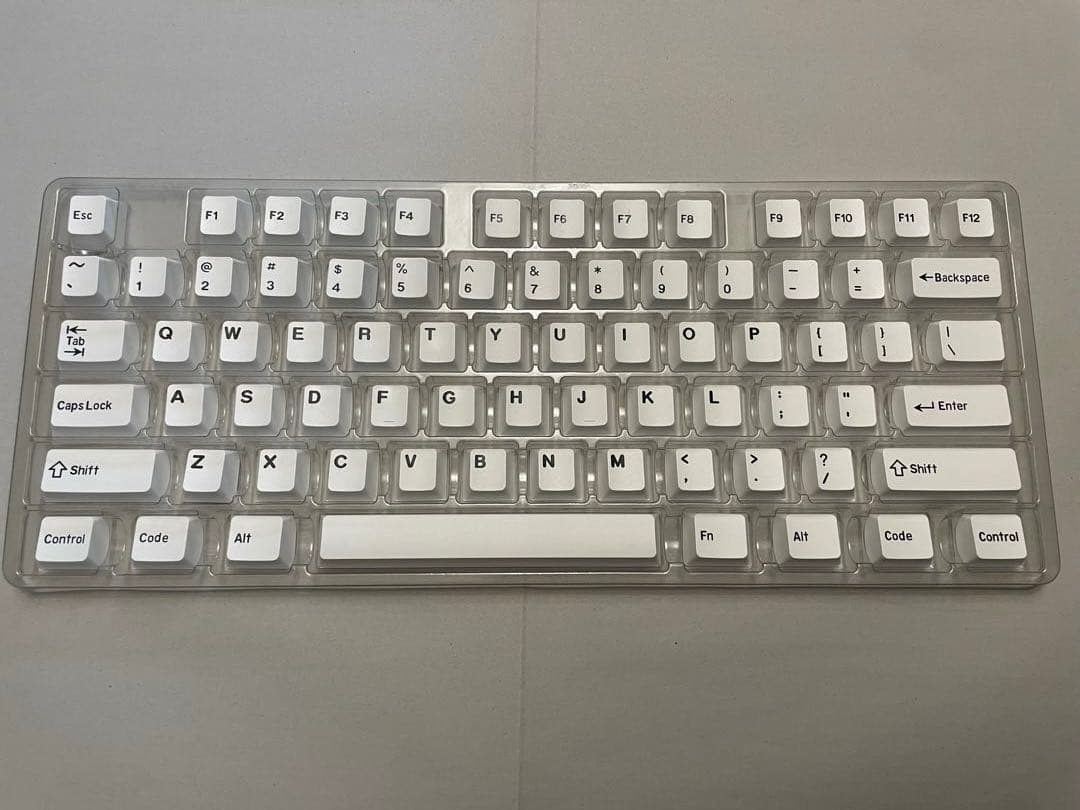 Hm66 grain rain、Wootingケース、キーキャップ2セット