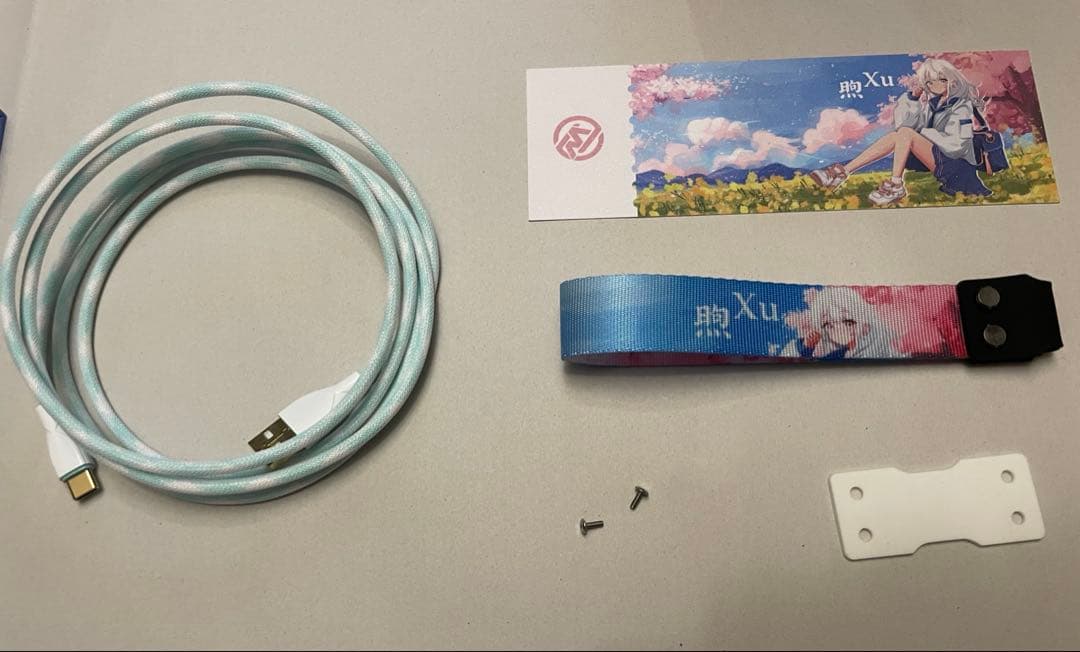 Hm66 grain rain、Wootingケース、キーキャップ2セット