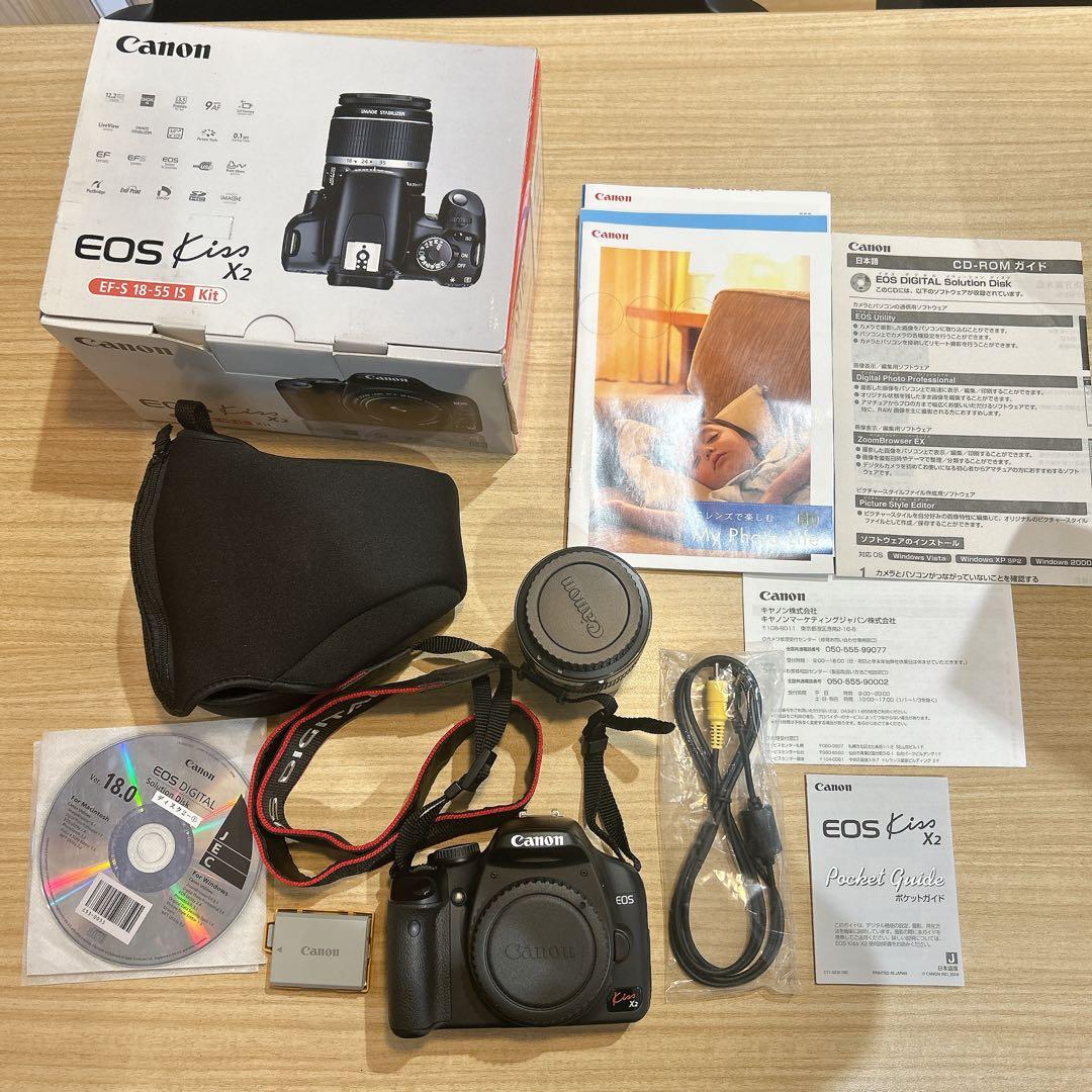 【充電器なし】Canon EOS Kiss X2
