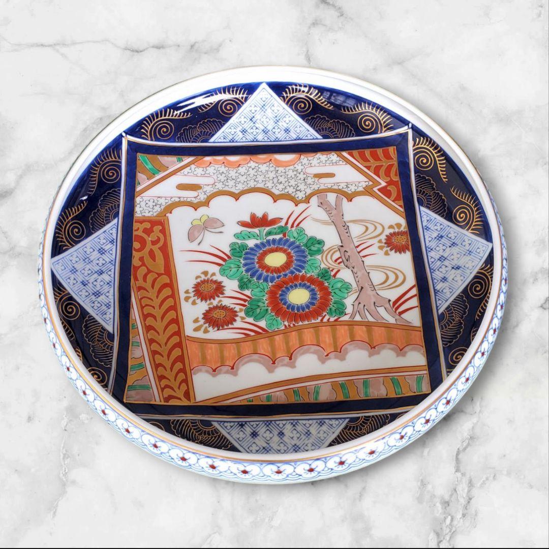 有田焼 山徳窯 骨董 大皿 陶磁器皿セット 元値64,000円