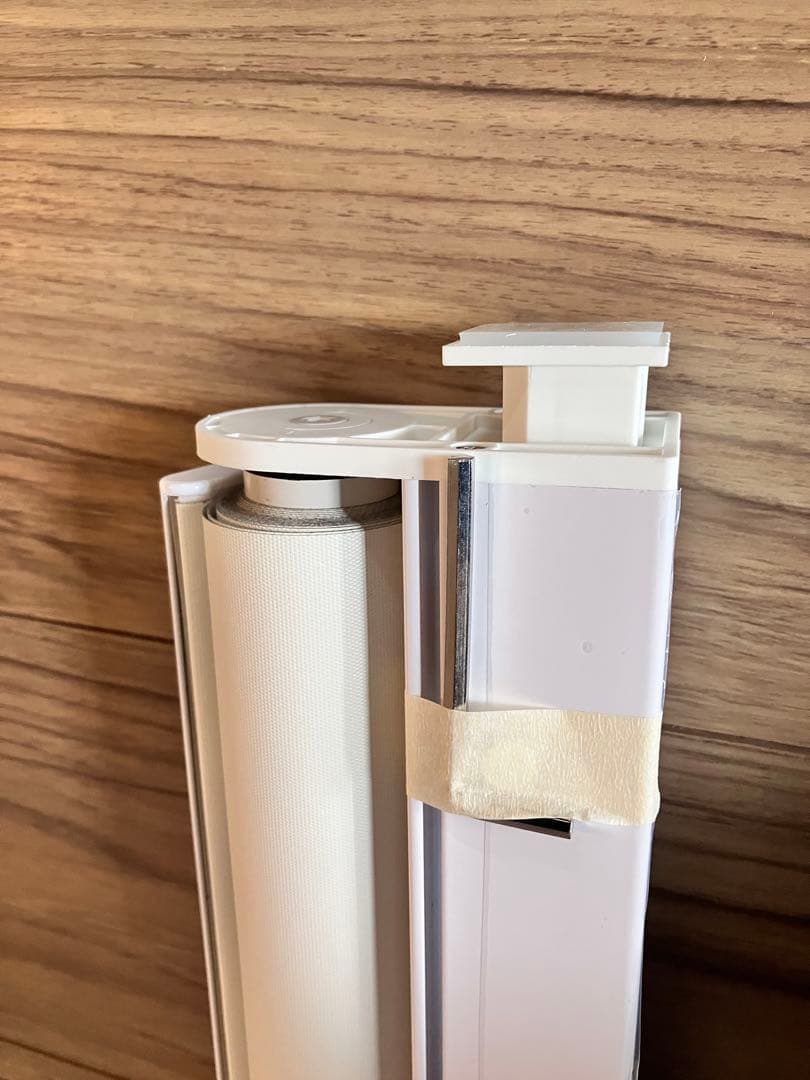 KEEGO ロールスクリーン 幅82cm つっぱり コードレス式