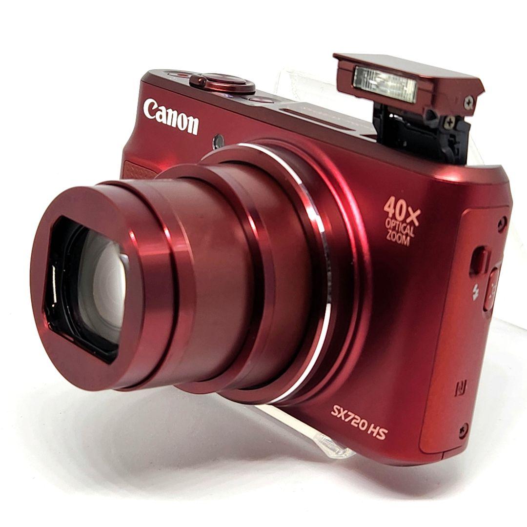 【美品】 Canon PowerShot SX720 hs レッド 動作品