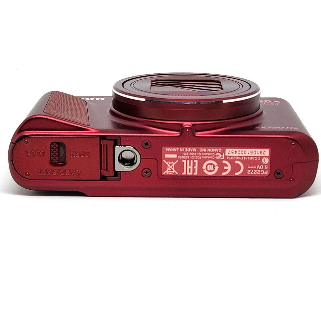 【美品】 Canon PowerShot SX720 hs レッド 動作品