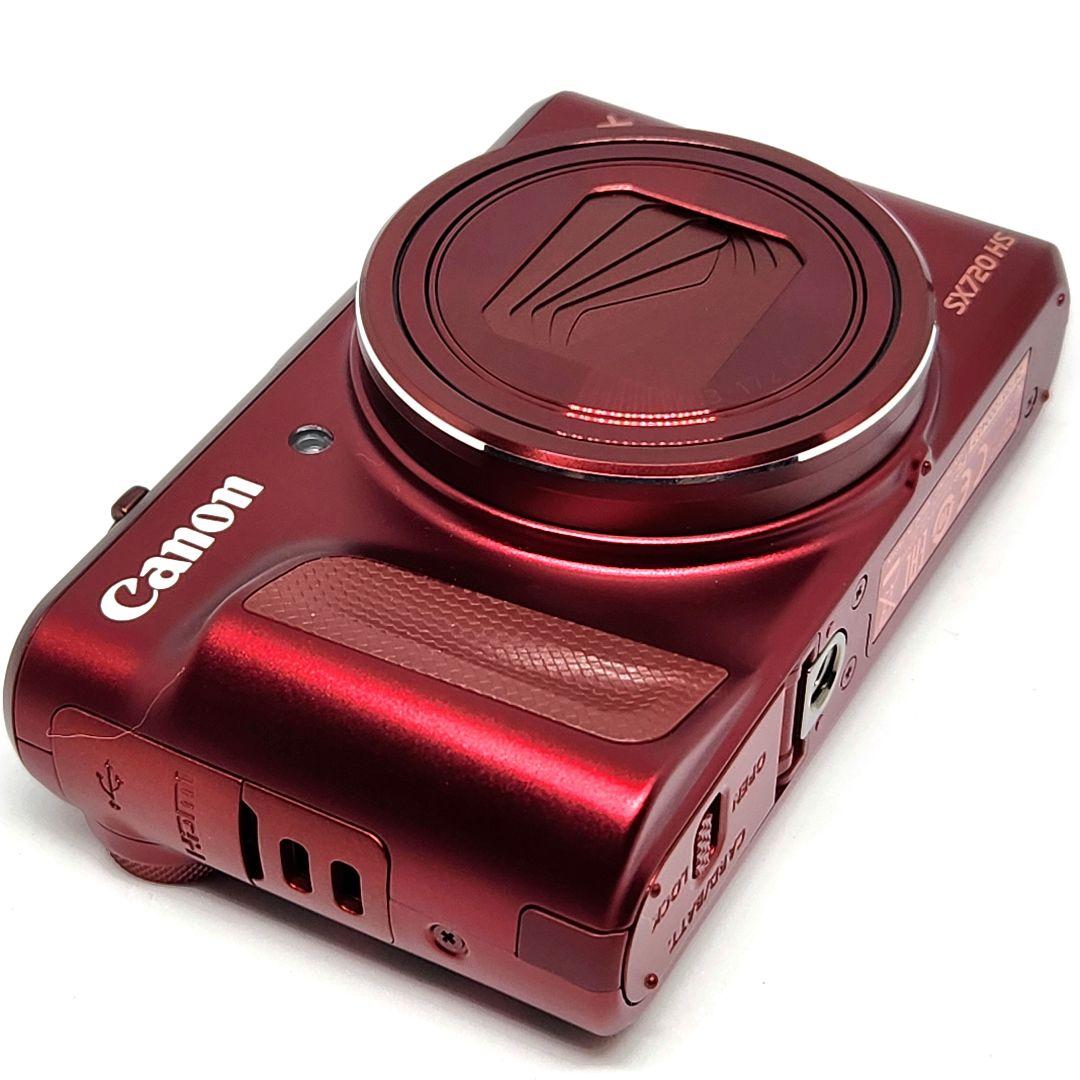 【美品】 Canon PowerShot SX720 hs レッド 動作品