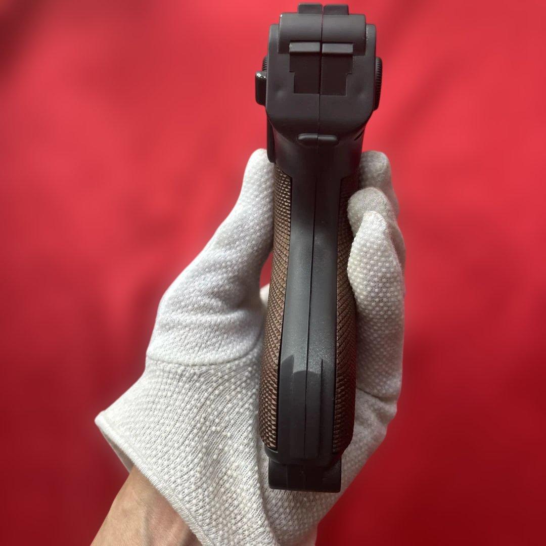 東京マルイ　ルガーP08 キャロムショット塗装　エアガン