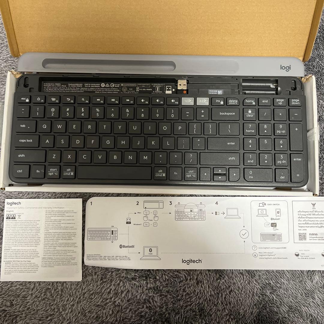 Logitech K580 スリムキーボード 本体