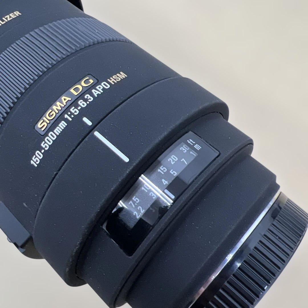 601253 SIGMA超望遠ズームレンズ APO 150-500mm キヤノン
