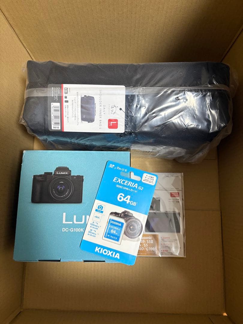 LUMIX DC-G100K 標準ズームレンズキット　おまけ3点