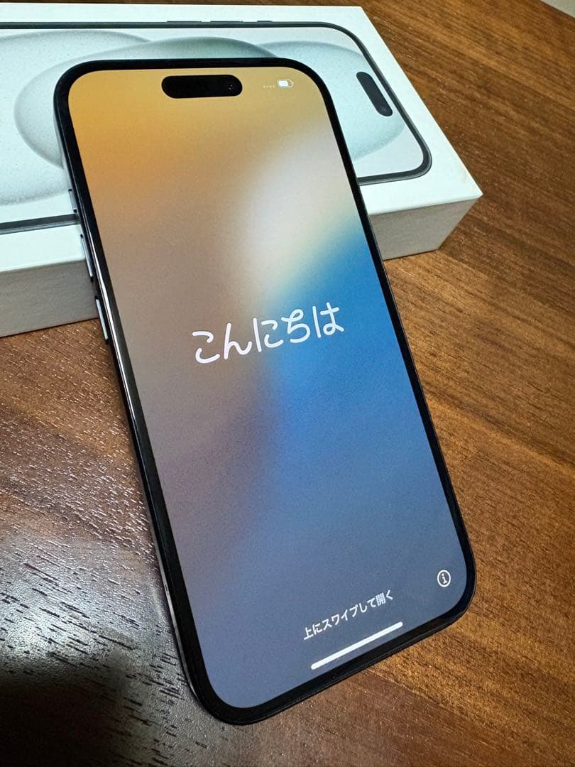 iPhone15 128GB ブラック　SIMフリー　　アップル