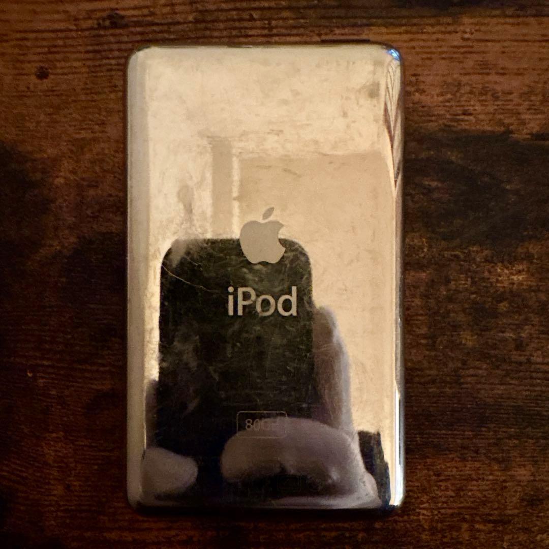 iPod classic 第6世代 80G 黒MB147J/Aジャンク　空気穴有