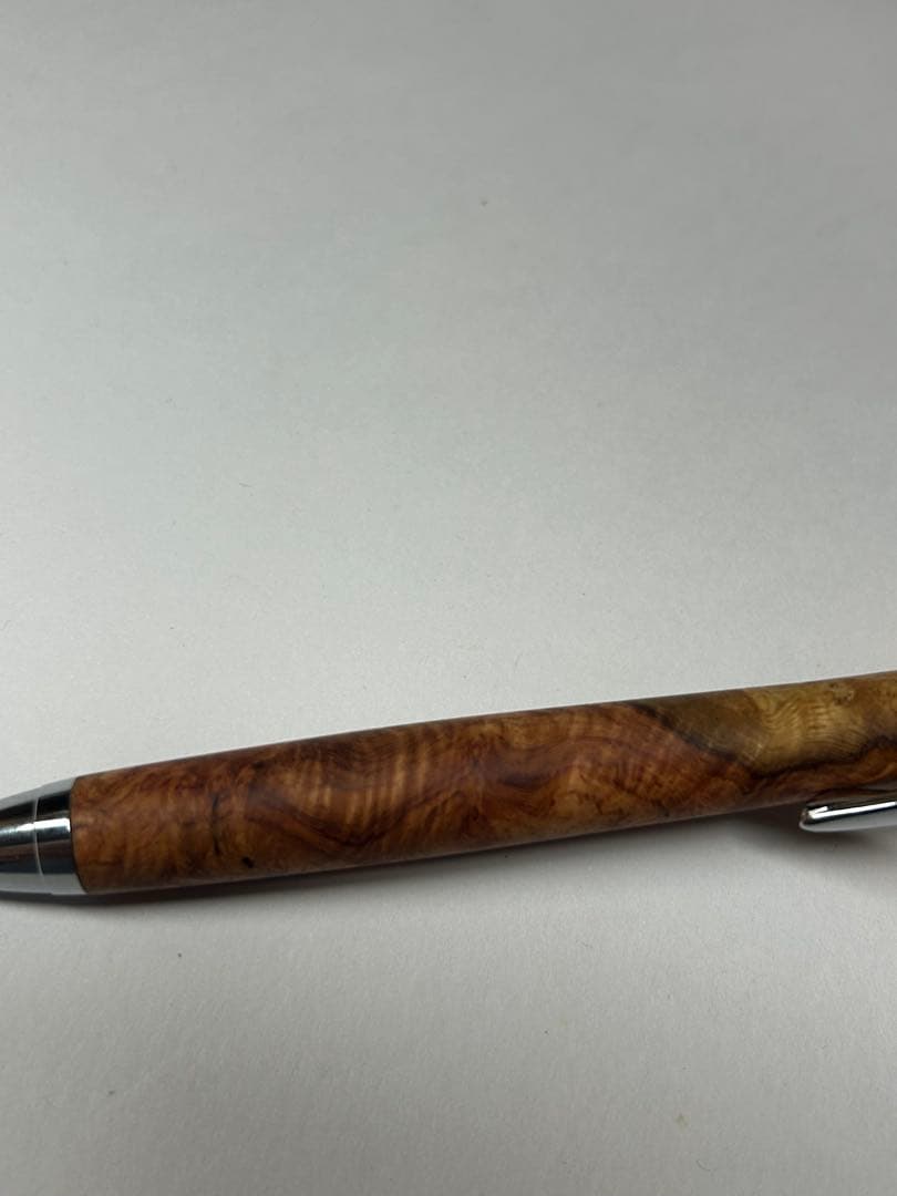 花梨瘤　紅白　シャープペンシル0.5mm 加藤金属