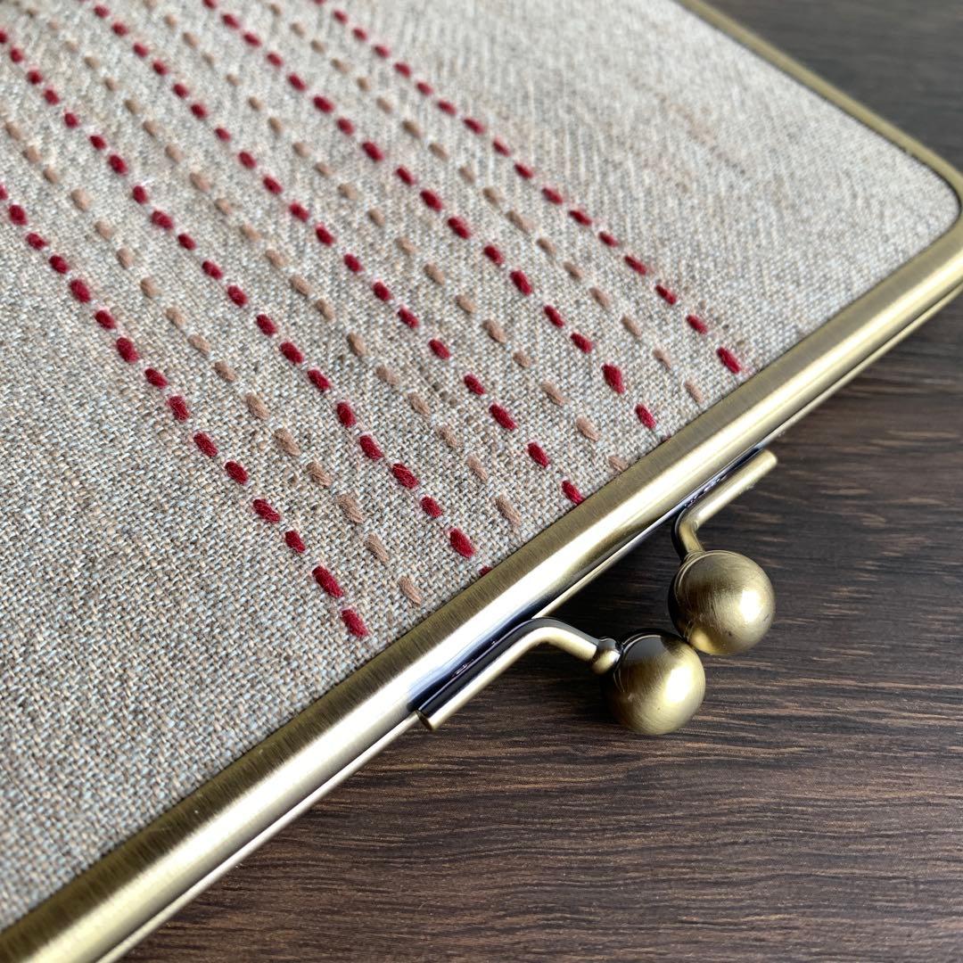 ころりんこあら様　たすき掛けできるばね口サコッシュとがま口手帳