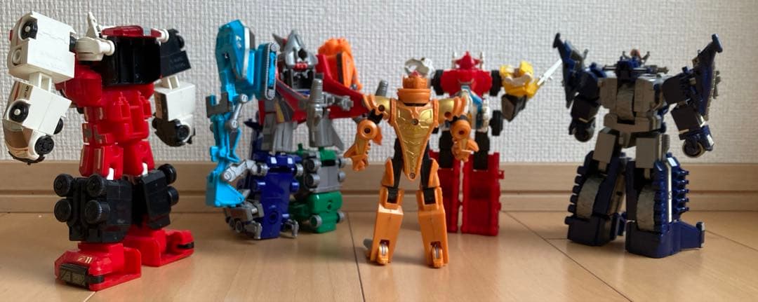 【食玩 説明書・外箱付】BANDAI 轟轟戦隊ボウケンジャーミニプラセット