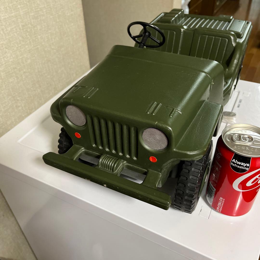 GI.joe コンバットジープ　1970年代　バスブロ社製　ジャンク