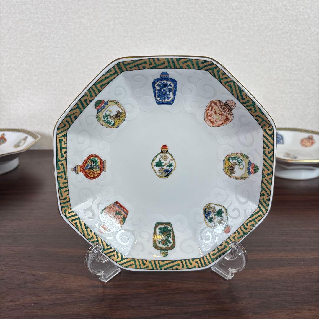 前畑 チャイナシリーズ 八角鉢 中鉢 5客