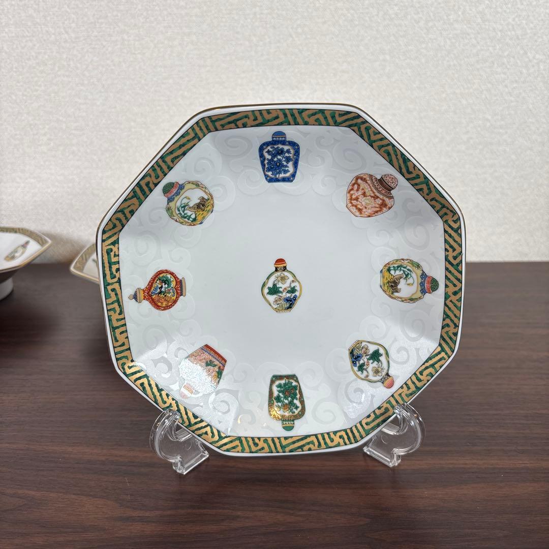 前畑 チャイナシリーズ 八角鉢 中鉢 5客