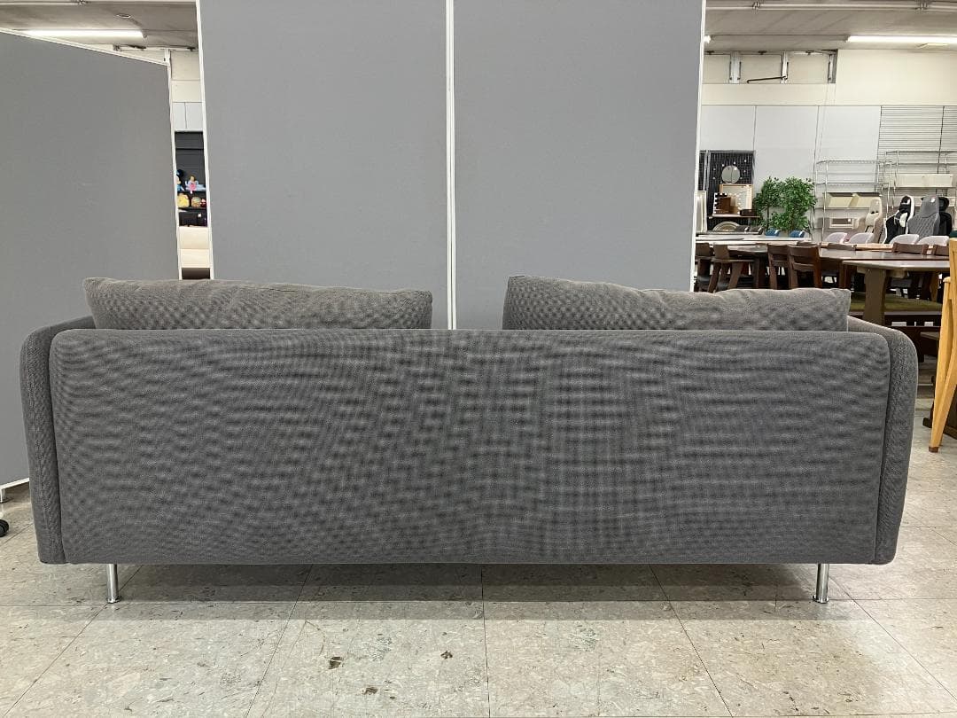 IKEA 3人掛けソファソーデルハムン 3人掛けソファセクション グレー