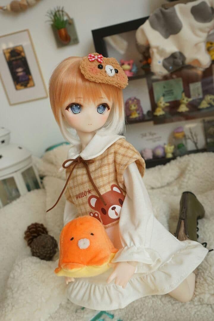 H74 BJD 1/4 ドール 衣装 日常 衣装のみ 5点セット　ハンドメイ