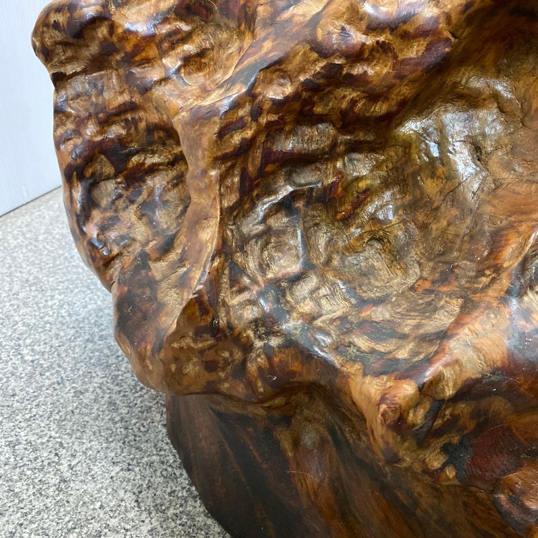 屋久杉 オブジェ インテリア 瘤 切株 光明 豪華 良杢 置物 和風 天然
