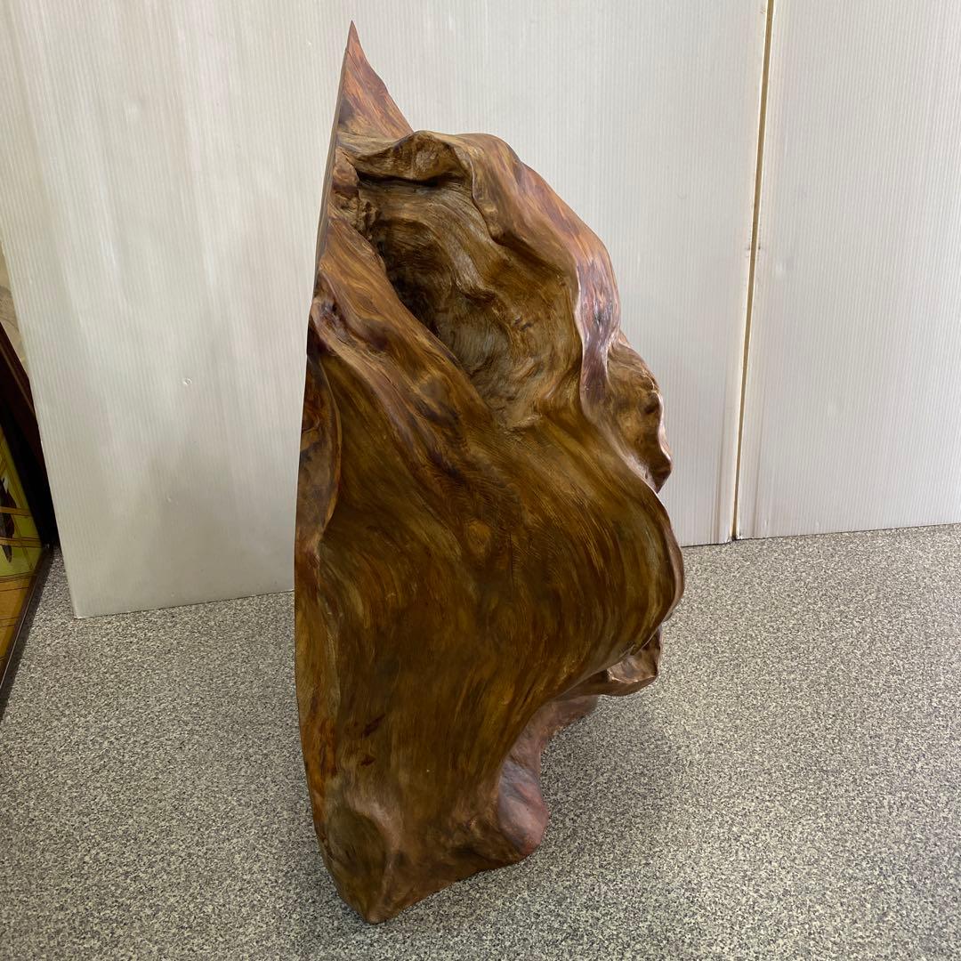 屋久杉 オブジェ インテリア 瘤 切株 光明 豪華 良杢 置物 和風 天然