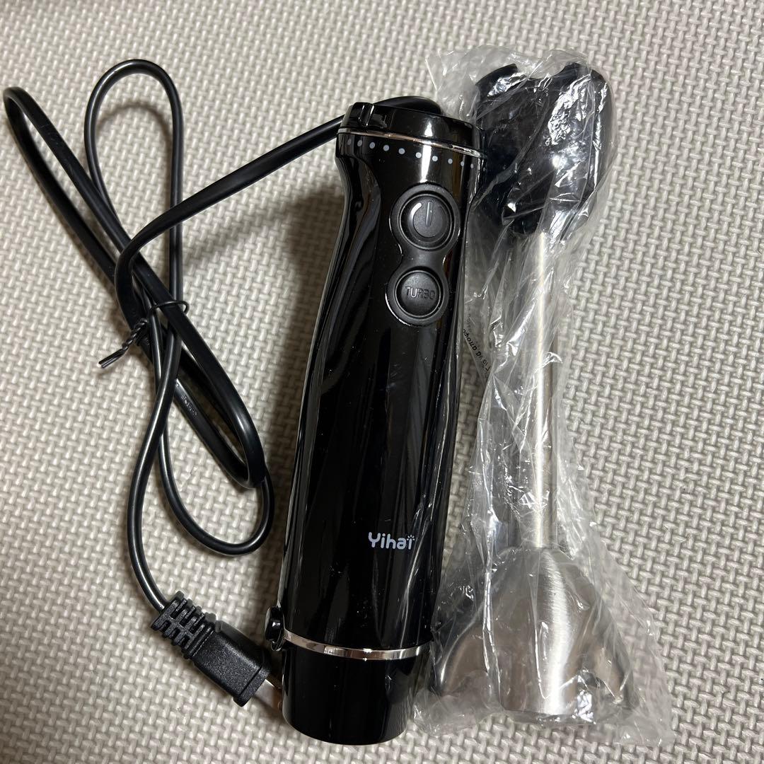 ハンドブレンダー 16段階スピード切替 800Wパワフルハンドミキサー