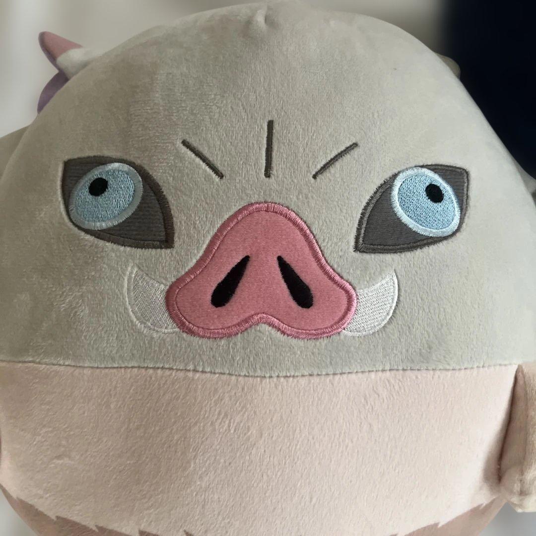 鬼滅の刃　嘴平伊之助　ふわコロりん　BIG ビッグ　Mサイズ　ぬいぐるみ