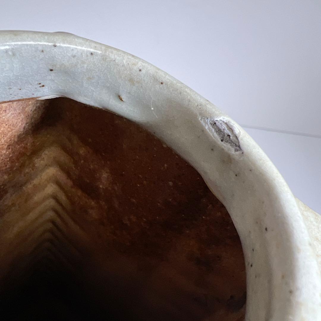 専用　中国美術　角瓶花瓶　高さ約25㎝　東Y8-0302☆2F