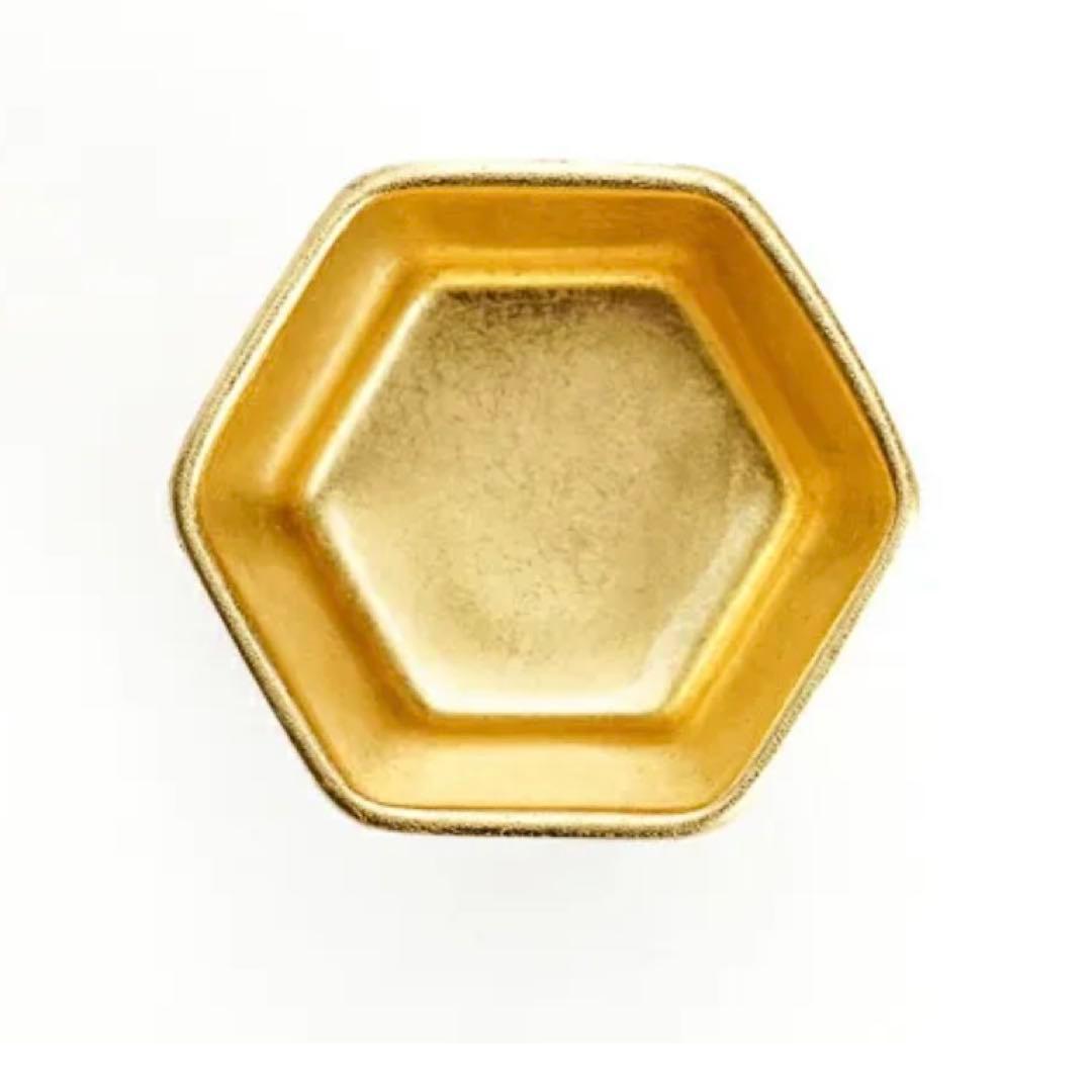 酒器 盃 九谷焼　谷九谷盃 時代画風 金箔 箔一　阪急百貨店　新品未使用