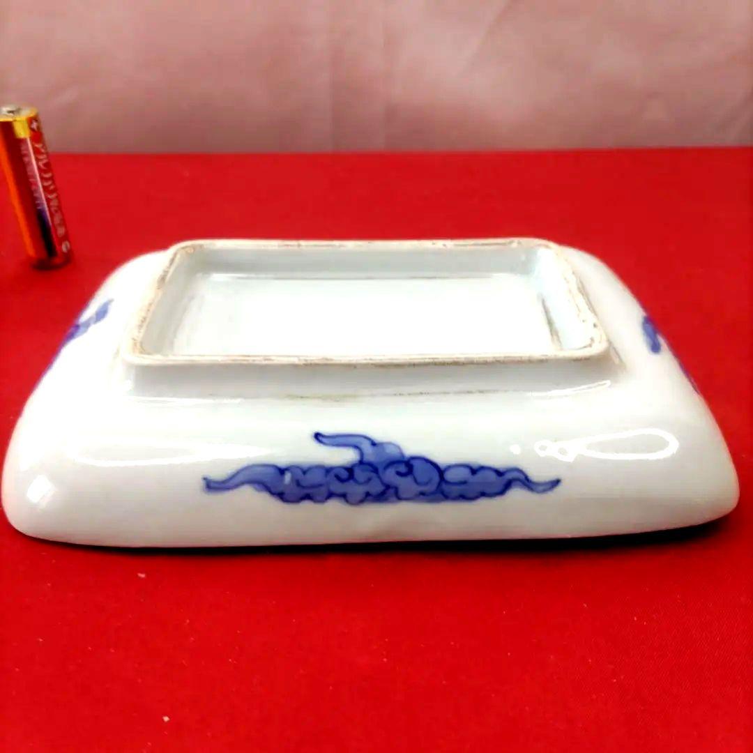 有田焼　伊万里焼　古伊万里　金彩　色絵　小皿　角皿　長角皿　刺し身皿　5客セット