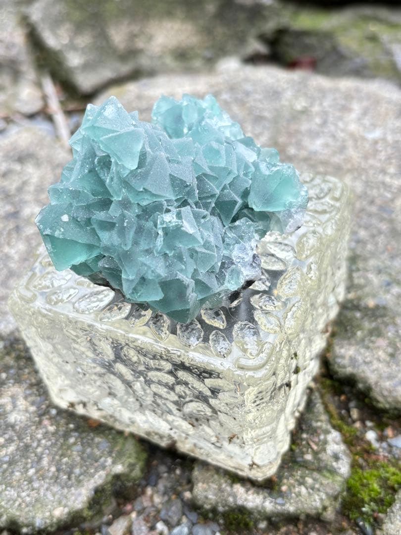 専用八面体フローライト　シュガー　フローライト　綺麗　レア　aaaグレード