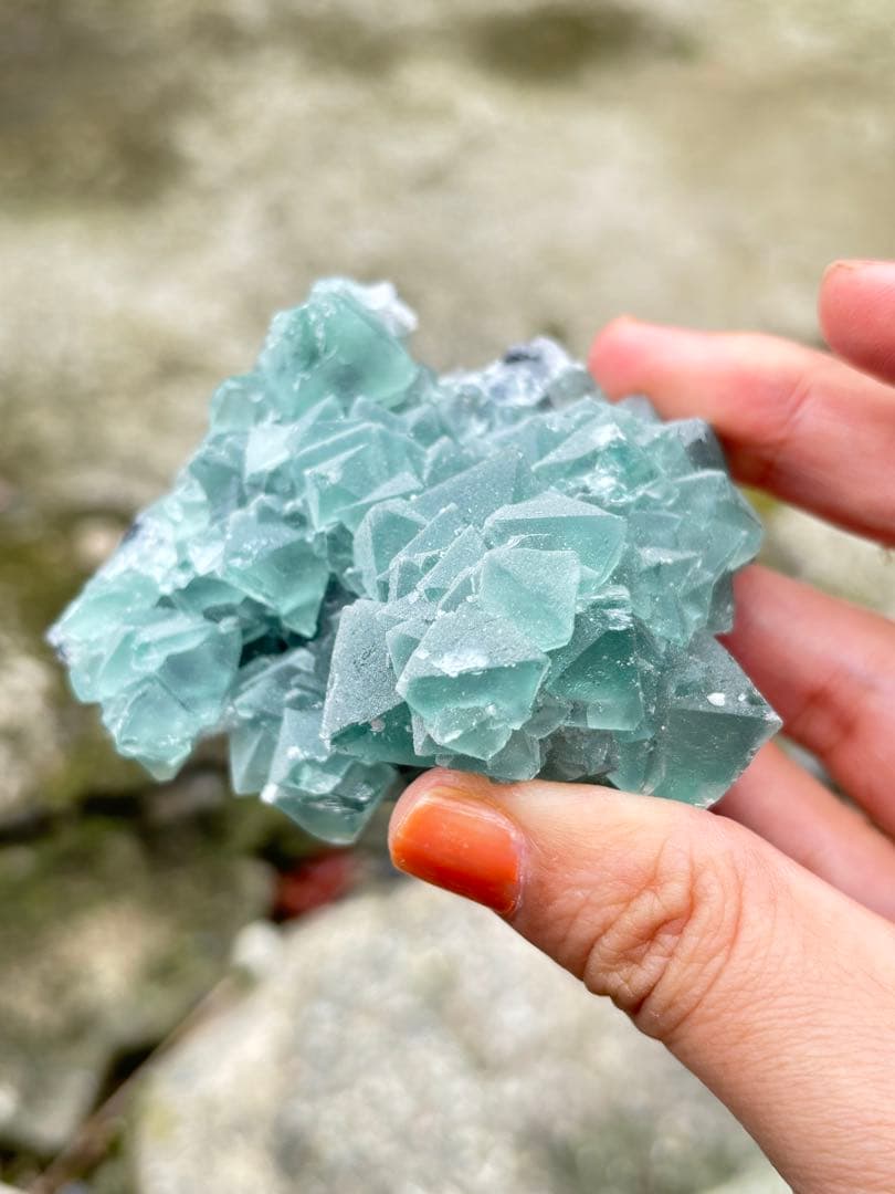 専用八面体フローライト　シュガー　フローライト　綺麗　レア　aaaグレード