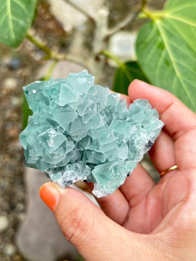 専用八面体フローライト　シュガー　フローライト　綺麗　レア　aaaグレード