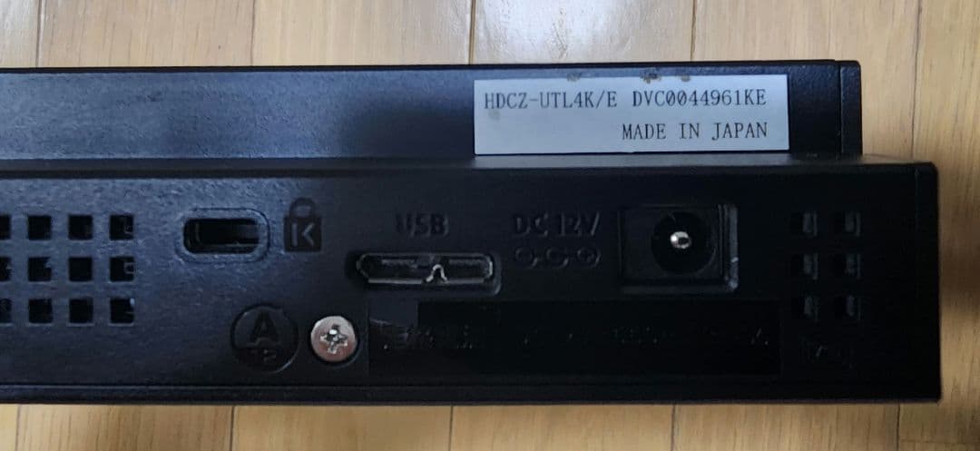 4TB I-O DATA HDCZ-UTL4K/E 外付けHDD ハードディスク