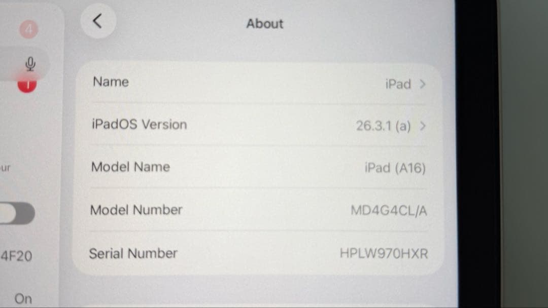 iPad a16 265GB シルバー　ケースとペンシル付き