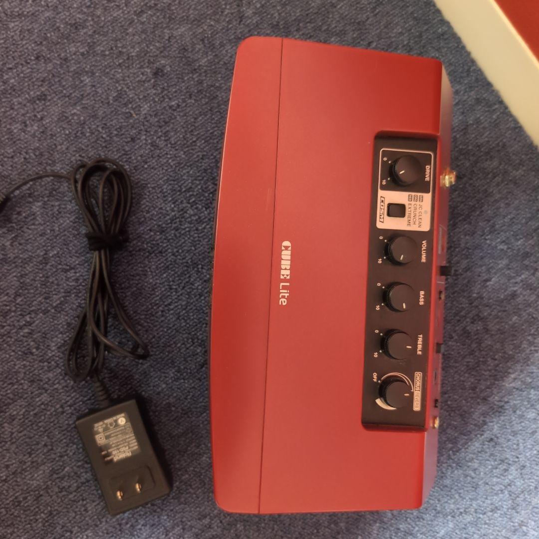 Roland Cube Lite レッド 本体+ACアダプター