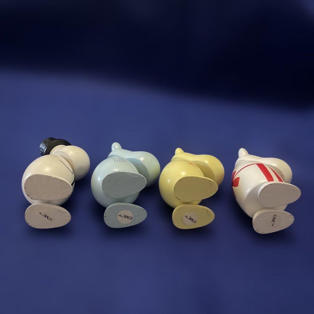 ムーミンファミリー 木製人形 4体セット