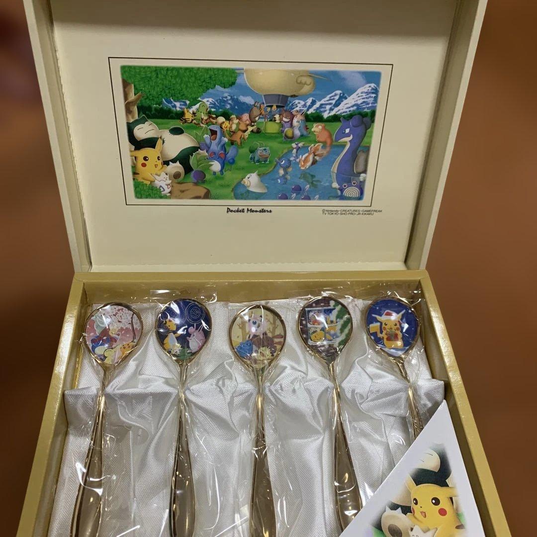 新品【廃番】四季のポケモン スプーンセット