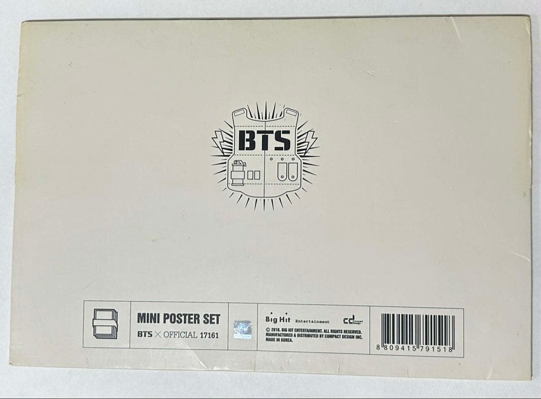bts 2期 2nd 2TH muster 公式ミニポスターセット