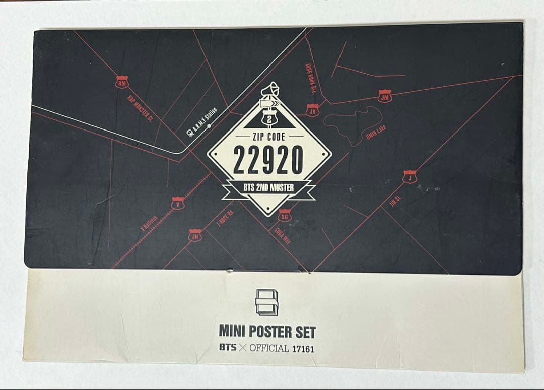 bts 2期 2nd 2TH muster 公式ミニポスターセット
