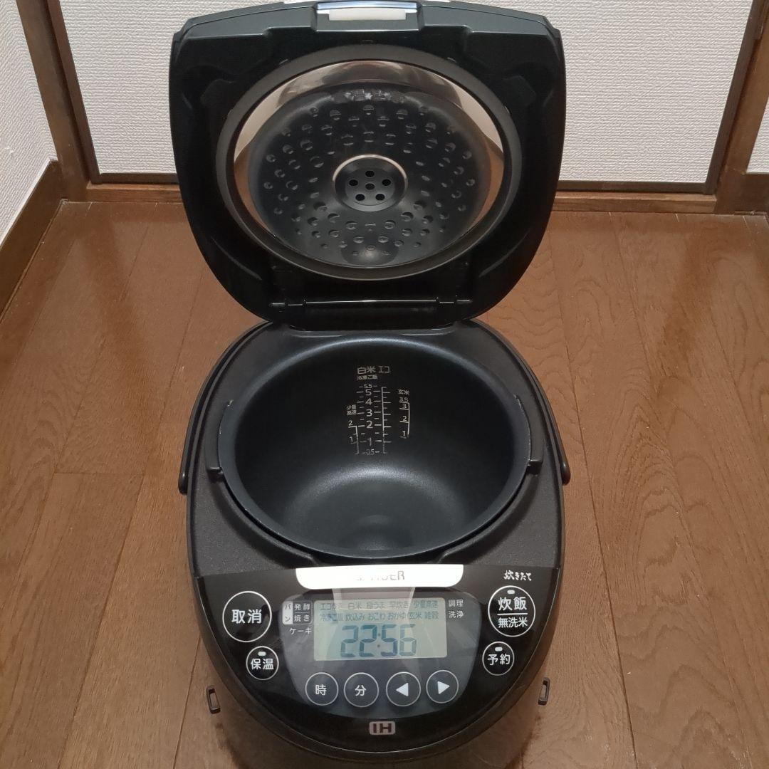 匿名翌日発送！TIGER IH炊飯器 ブラック JPW-H100 2022年製
